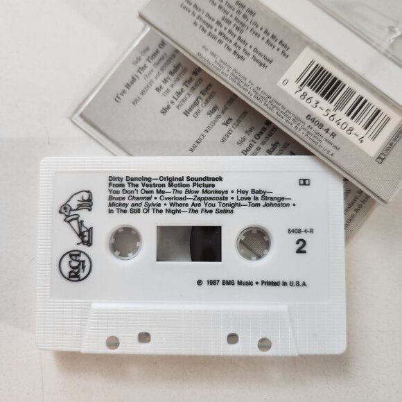 Dirty Dancing Original Soundtrack Cassette Tape 1987 RCA Vestron Motion Picture - Picture 4 of 5